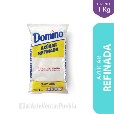 Azucar Refinada Domino Cj 12 / 1 Kg - Arte Ventas