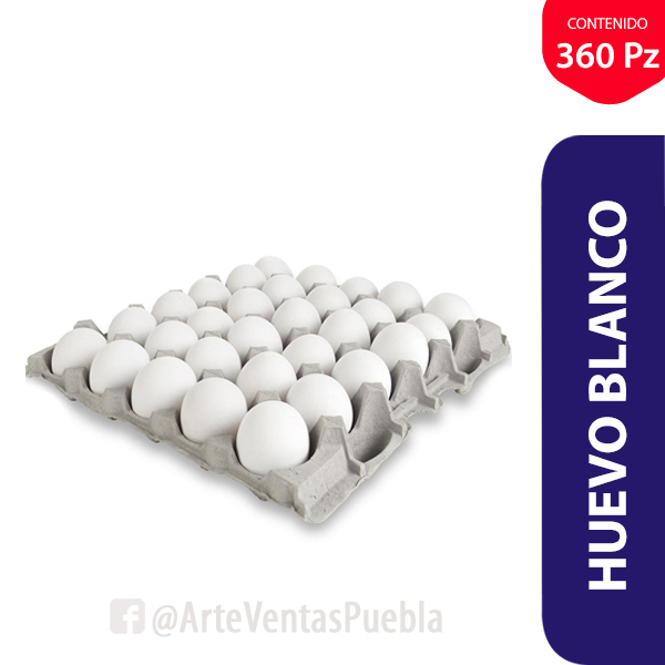 Huevo Blanco Caja 360 Pz Ventas