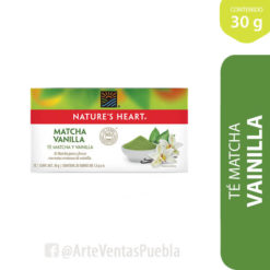 Té Matcha Vainilla Nature's Heart® Cj 6 / 20 Sobres - Arte Ventas
