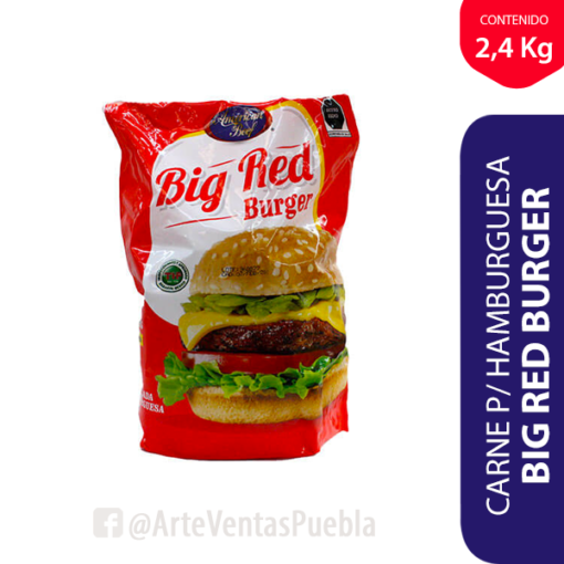 Carne para hamburguesa Red Big Burger