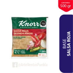 Base Salsa Roja Knorr® Cj 6 pzas / 500 gr